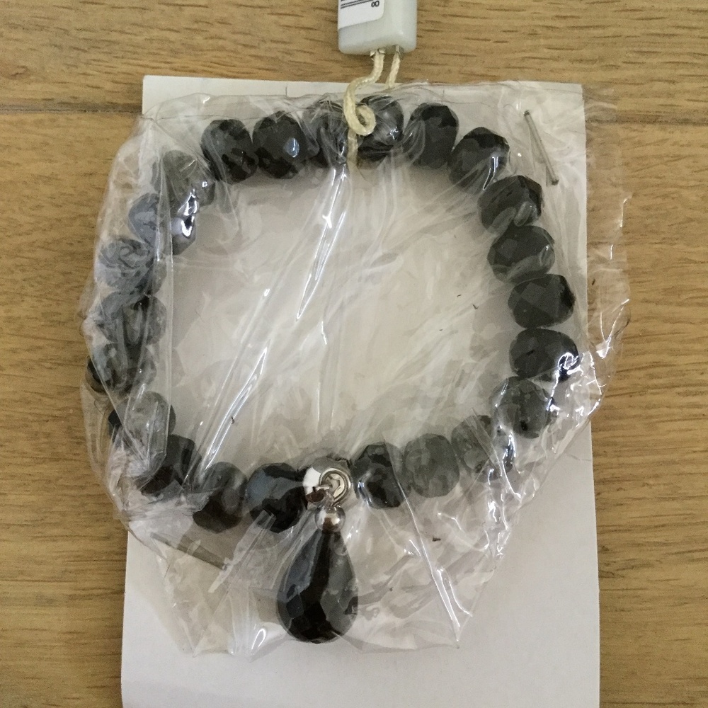 NWT Morellato Black Crystal Bracelet